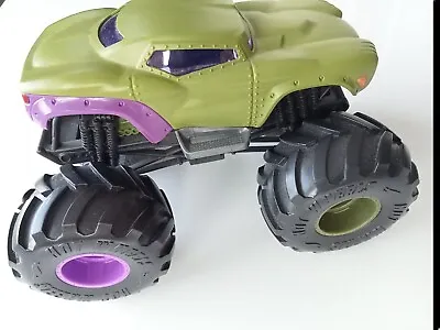 Buy Hot Wheels Monster Trucks The Hulk 1:24 Marvel Incredible Hulk Toy Truck • 10.99£