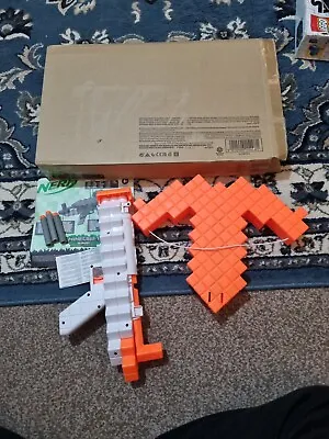 Buy Nerf Minecraft Pillagers Crossbow Toy - Orange/White. • 8.99£
