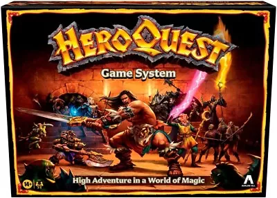 Buy HeroQuest Board Game - Hero Quest Game System Modern Avalon Hill 14+ 2-5 Players • 79.95£