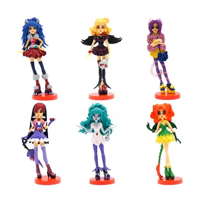 Buy 6PCS/Set Monster High Doll 4.13'' PVC Figures Corpse Toys Cake Topper Kids Gift • 12.99£