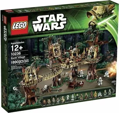 Buy LEGO Set 10236 Star Wars: Ewok Village - Brand New, Factory Sealed Box! • 513.73£