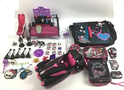 Buy Monster High Accessories / Roadster Lot, Bed Bath... (Accessories) • 61.77£