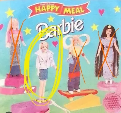 Buy NEW AND SEALED 2000 Vintage Barbie McDonalds Happy Meal Toy. BNIB • 10£