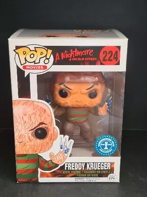 Buy Freddy Krueger Syringe Fingers 224 Nightmare On Elm Street Funko Pop Underground • 39.95£