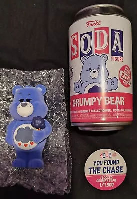 Buy International Funko Soda Care Bears.Grumpy Bear Flocked Chase 1/1300... • 44.99£