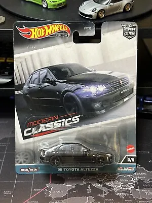 Buy 1/64 Hot Wheels Toyota Altezza Chase Modern Classics 0/5 Car Culture Lexus IS200 • 99.99£