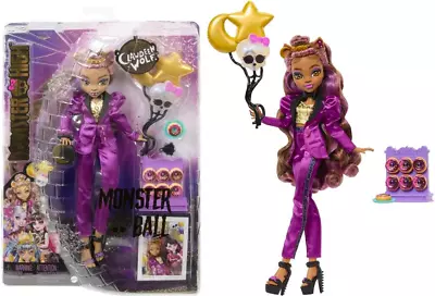 Buy Monster High Monster Ball Clawdeen Wolf Doll - Mattel *SALE!* • 42.95£