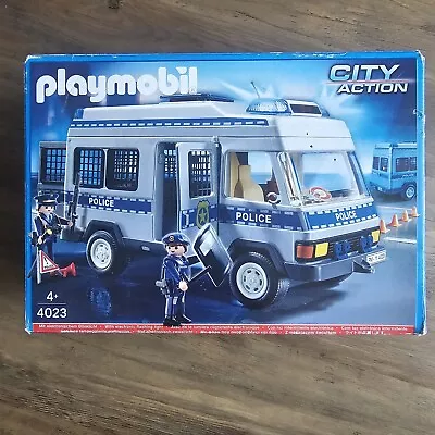 Buy Playmobil Police Riot Van City Action 4023 • 9.99£