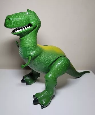 Buy Disney Pixar 2011 Mattel Toy Story Talking Rex Dinosaur Figure Moving Arms Green • 14.95£