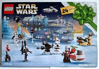 Buy Lego 75307 Star Wars Advent Calendar Mandalorian Rare Discontinued NEW Sealed • 45£