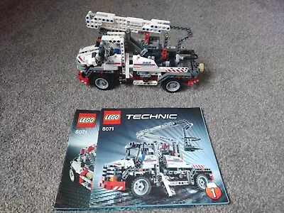 Buy Lego Technic 8071 Bucket Truck Complete With Instruction Manuals • 35£