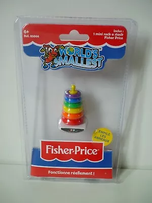 Buy 2019 World's Smallest FP Rock A Stack Ref.85066 / Fisher-Price • 30.87£