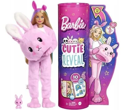 Buy BARBIE CUTIE REVEAL DOLL IN BUNNY DRESS HHG18 Mattel • 64.73£