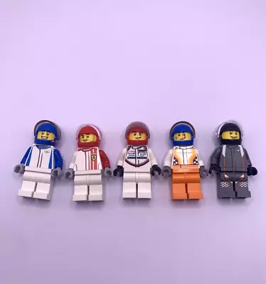 Buy Lego Speed Champions - Race Driver Minifigure Bundle - X5 • 3£