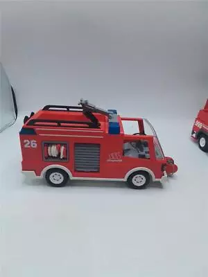 Buy Vintage 1996 Playmobil Fire Truck Set 2x Vehicles From 1996 Good Condition  • 15£