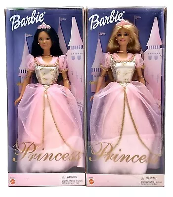 Buy Lot Of 2x 1999 Mattel Princess Barbie Doll: Barbie 23474 + Kira 23477 / NrfB • 76.72£