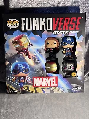 Buy Funkoverse Pop Marvel Avengers CHASE Limited Edition Strategy Game Funko Sealed • 8.99£