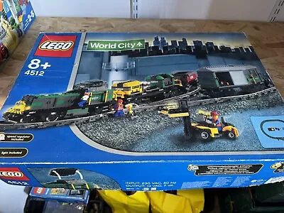 Buy LEGO World City Cargo Train (4512) • 185£