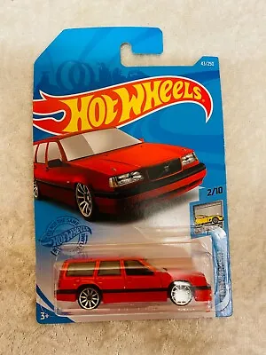 Buy Hot Wheels Volvo 850 Estate Red Factory Fresh 2/10 Mint On Long Card  • 3.99£
