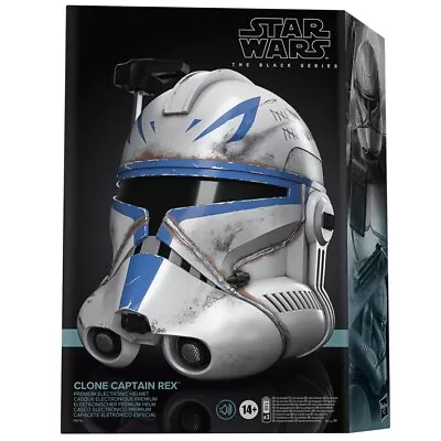 Buy Star Wars The Black Series Clone Captain Rex Premium Electronic Roleplay Helmet • 132.99£