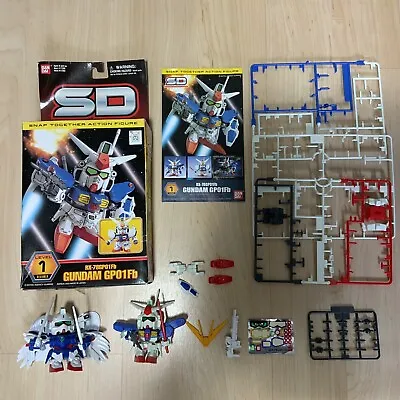 Buy Vintage Bandai SD Superior Defender Snap Together Gundam GP01FB RX-78GP01FB • 1.99£