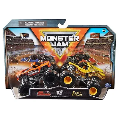 Buy Monster Jam Series 27 Bad Company Vs Earth Shaker Die-Cast Vehicle 1:64 Scale • 26.99£