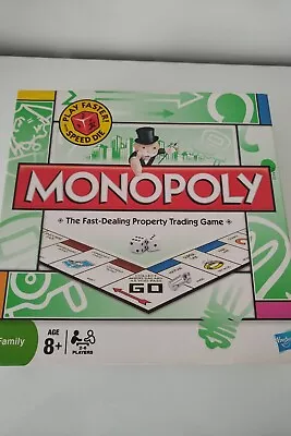 Buy Hasbro Classic Monopoly Board Complete With Play Faster Speed Die - Immaculate • 9.99£