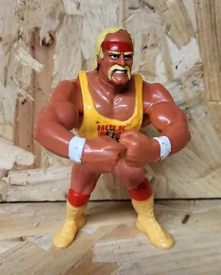 Buy WWF Hasbro Hulk Hogan 1990 Vintage Action Figure • 13.99£