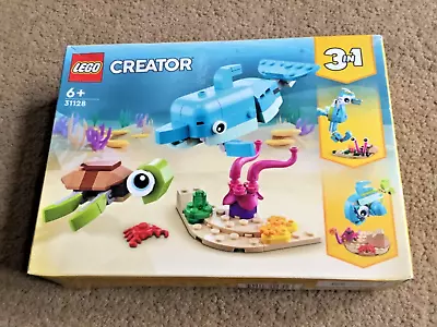 Buy LEGO - CREATOR - 3 In 1 -  ( SET 31128 - DOLPHIN AND TURTLE ) BRAND NEW • 7.99£