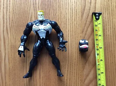 Buy Toy Biz 1995 Spider-Man Venom II Eddie Brock Vintage Marvel Action Figure • 13.95£