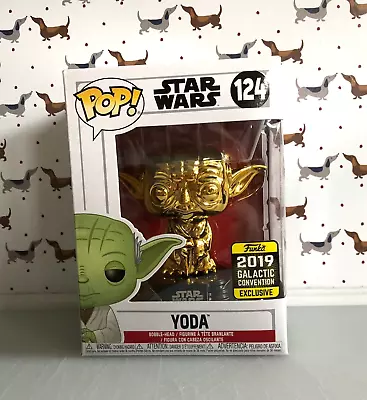 Buy Official Funko Pop Star Wars - Yoda #124 (2019 GC Exclusive) NEW AND SEALED • 19.99£
