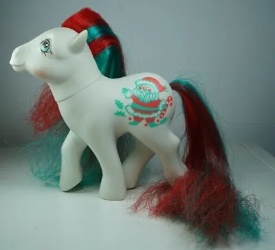 Buy Hasbro My Little Pony G1 Vintage MERRY TREATS Christmas Santa Pony Xmas Great! • 44.95£