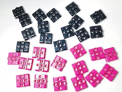 Buy  10 Pieces New LEGO Technic Black Magenta Connector Beam 1 X 3 X 3 (39793) Robot • 12.54£