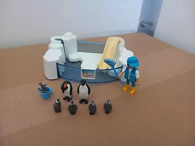 Buy Playmobil 9062 Zoo Penguin Enclosure Used / Clearance • 12.95£