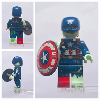 Buy Lego Marvel Captain America Minifigure (Without His Sheild !) • 8.49£