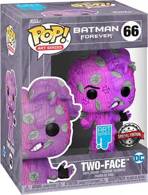 Buy DC Art Series: Batman Forever Two-Face Funko POP! Vinyl • 14.99£
