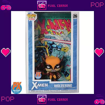 Buy Funko Pop Comic Covers | X-Men | Wolverine PX Exclusive #26 • 24.99£