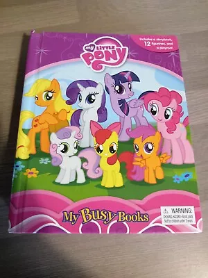 Buy My Busy Books My Little Pony With 9 Figures And Playmat • 10£