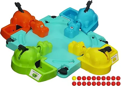 Buy Hasbro Elefun & Friends Games Hungry Hippos Board Game Pre-owned Without Box • 9.65£