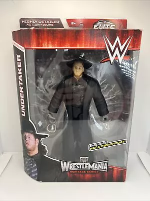 Buy The Undertaker WWE Mattel Elite Series 34 Wrestlemania Heritage Figure WWF • 35£