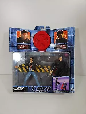 Buy Marvel X-Men The Movie Logan & Magneto Action Figures 2 Pack ToyBiz Sealed  • 29.99£