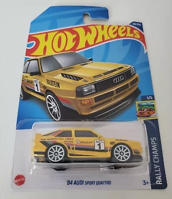 Buy Hot Wheels '84 Audi Sport Quattro Toy Car Diecast 1:64 With Original Box • 8.99£
