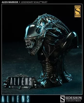 Buy 2002341 Sideshow Alien Warrior Legendary Bust EXCLUSIVE New Sealed • 1,456.11£