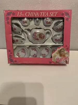 Buy Barbie China Tea Sets - Boxed- Mattel Chilton Toys 1992 • 8£