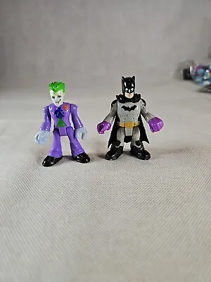 Buy Imaginext Fisher-Price Dc Heroes Batman & Joker 3  Poseable Figures Plastic Toys • 12.50£