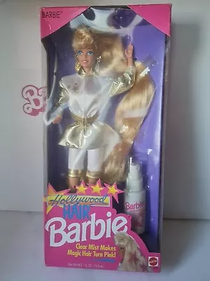 Buy 1992 Barbie Mattel Hollywood Hair Doll #2308 Doll China • 154.45£
