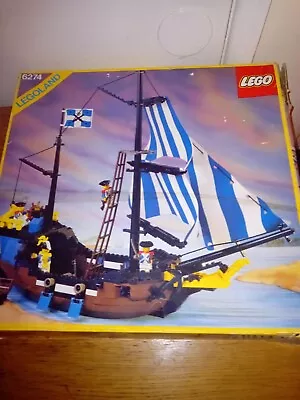 Buy Lego 6274 Pirates Caribbean Clipper Vintage 100% Complete Set In Box With Instr • 179£