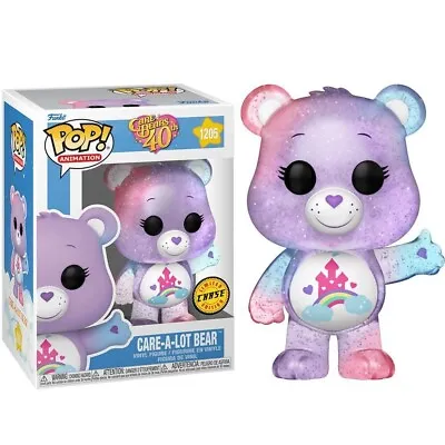 Buy Funko POP Care Bears 40th Chase Care-a-lot-Bear #1205 New In Box + Pop Protector • 18.39£