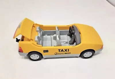 Buy Vintage 1997 Playmobil 3199 Yellow Fun Park Airport Taxi - Incomplete • 8£