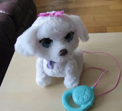 Buy FurReal Friends Large White Dog With Lead Interactive Toy • 2.50£